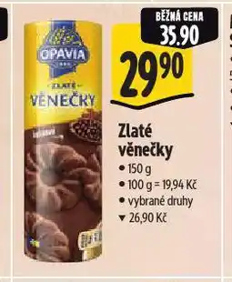 Albert Zlaté věnečky nabídka