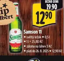 Albert Pivo samson nabídka
