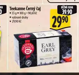 Albert Teekanne čaj nabídka