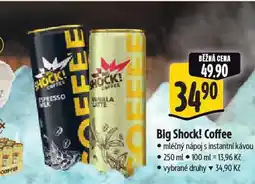 Albert Big shock! energetický nápoj nabídka