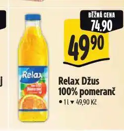 Albert Relax džus, nektar a nápoj nabídka
