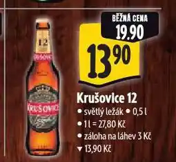 Albert Pivo krušovice nabídka