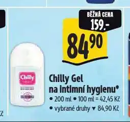 Albert Chilly gel pro intimní hygienu nabídka