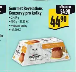 Albert Gourmet revelation konzervy pro kočky nabídka