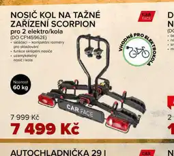 Auto Kelly Nosič kol na tažné zařízení pro 2 elektrokol / kola nabídka