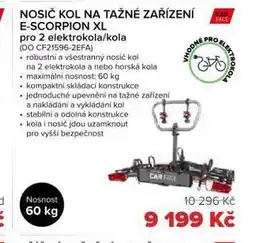 Auto Kelly Nosič kol pro tažné zařízení e-scorpion xl nabídka