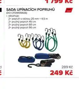 Auto Kelly Sada upínacích popruhů nabídka