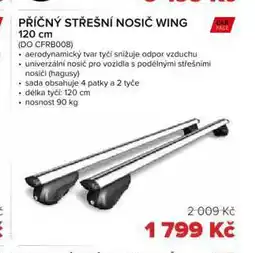 Auto Kelly Příčný střešní nosič wing 120 cm nabídka