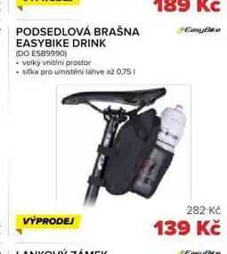 Auto Kelly Podsedlová brašna easybike drink nabídka