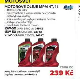 Auto Kelly Motorový olej 10w-50 nabídka