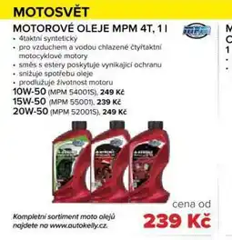 Auto Kelly Motorový olej 15w-50 nabídka