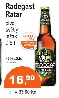 COOP DISKONT Radegast Ratar nabídka