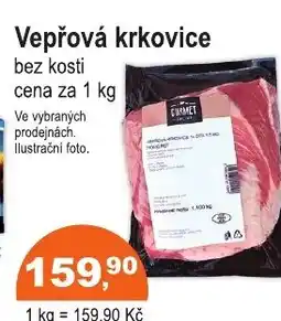 COOP DISKONT Vepřová krkovice nabídka