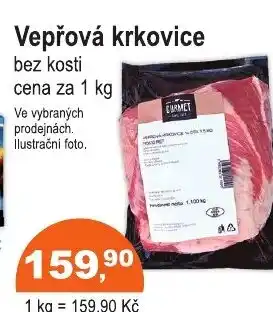 COOP DISKONT Vepřová krkovice nabídka
