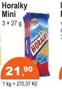 COOP DISKONT Horalky Mini nabídka