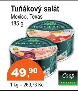 COOP DISKONT Tuňákový salát Mexico, Texas nabídka