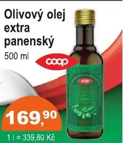 COOP DISKONT Olivový olej extra panenský nabídka