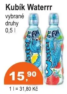 COOP DISKONT Kubík Waterrr nabídka