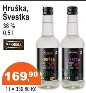 COOP DISKONT Hruška, Švestka 38% nabídka
