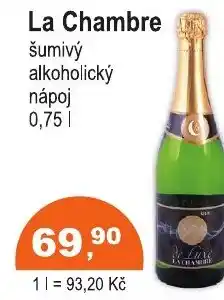 COOP DISKONT La Chambre šumivý alkoholický nápoj nabídka