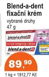 COOP DISKONT Blend-a-dent fixační krém nabídka