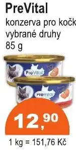 COOP DISKONT PreVital konzerva pro kočky nabídka