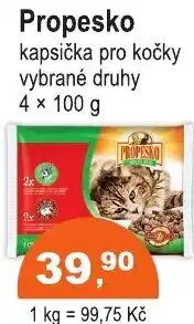 COOP DISKONT Propesko kapsička pro kočky nabídka
