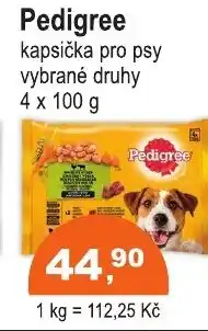 COOP DISKONT Pedigree kapsička pro psy nabídka
