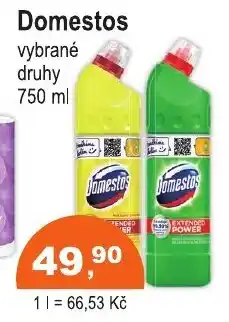COOP DISKONT Domestos nabídka