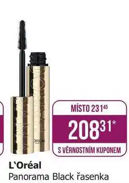 Teta L'Oréal Panorama Black řasenka nabídka
