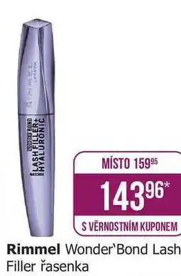 Teta Rimmel Wonder Bond Lash Filler řasenka nabídka