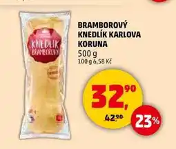 Penny Market BRAMBOROVÝ KNEDLÍK KARLOVA KORUNA, 500 g nabídka