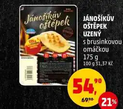 Penny Market JÁNOŠÍKŮV OŠTĚPEK UZENÝ s brusinkovou omáčkou, 175 g nabídka