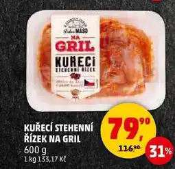 Penny Market KUŘECÍ STEHENNÍ ŘÍZEK NA GRIL, 600 g nabídka
