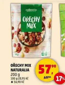 Penny Market OŘECHY MIX NATURALIA, 200 g nabídka
