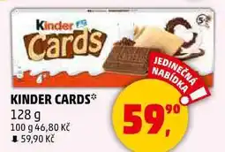 Penny Market KINDER CARDS, 128 g nabídka