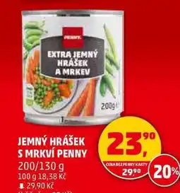 Penny Market JEMNÝ HRÁŠEK S MRKVÍ PENNY, 200/130 g nabídka