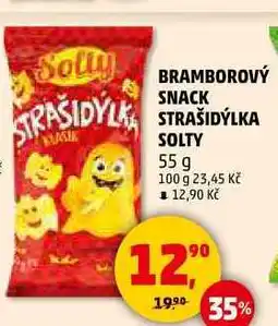 Penny Market BRAMBOROVÝ SNACK STRAŠIDÝLKA SOLTY, 55 g nabídka