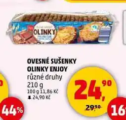 Penny Market OVESNÉ SUŠENKY OLINKY ENJOY různé druhy, 210 g nabídka