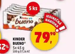 Penny Market KINDER BUENO, 5x43 g nabídka