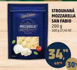 Penny Market STROUHANÁ MOZZARELLA SAN FABIO, 200 g nabídka