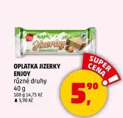 Penny Market OPLATKA JIZERKY ENJOY různé druhy, 40 g nabídka