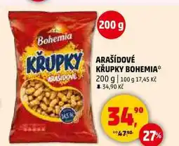 Penny Market ARAŠÍDOVÉ KŘUPKY BOHEMIA, 200 g nabídka