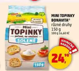 Penny Market MINI TOPINKY BONAVITA různé druhy, 150 g nabídka