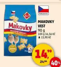 Penny Market MAKOVKY VEST, 90 g nabídka