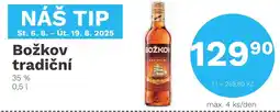 Konzum Božkov tradiční 35% nabídka