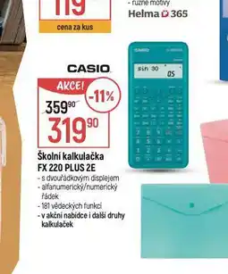 Globus Školní kalkulačka nabídka