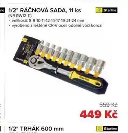 Auto Kelly 1/2 ráčnová sada nabídka