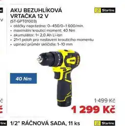 Auto Kelly Aku bezuhlíková vrtačka 12 v nabídka