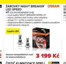 Auto Kelly Žárovky h7 night breaker led smart h7 nabídka